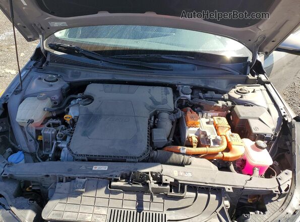 KMHLN4AJ3NU024155 2022 HYUNDAI ELANTRA Gray Widok wnętrza z tyłu
