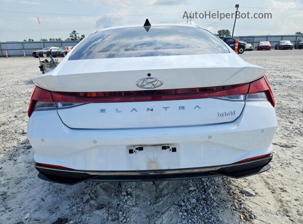 KMHLN4AJ3PU045994 2023 HYUNDAI ELANTRA Белый Вид сзади