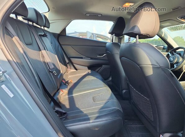 KMHLN4AJ8NU014107 2022 HYUNDAI ELANTRA Серый Вид задних сидений