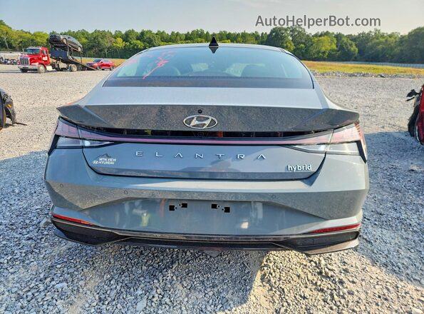 KMHLN4AJ8NU014107 2022 HYUNDAI ELANTRA Серый Вид сзади