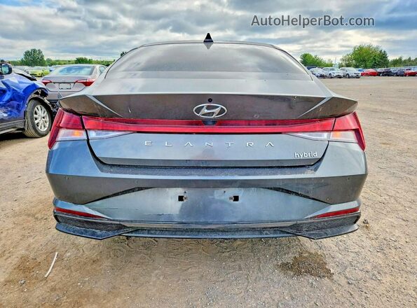 KMHLN4AJ8PU080210 2023 HYUNDAI ELANTRA Charcoal Widok z tyłu