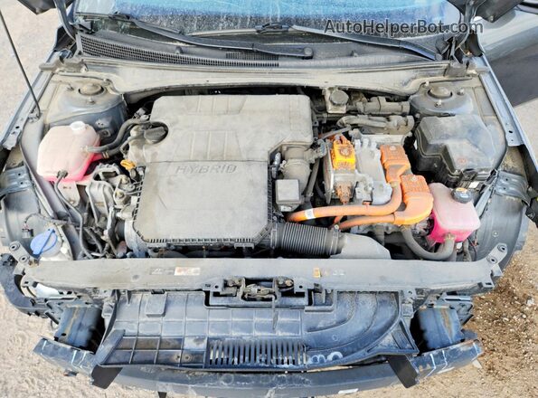 KMHLN4AJ8PU080210 2023 HYUNDAI ELANTRA Charcoal Widok wnętrza z tyłu