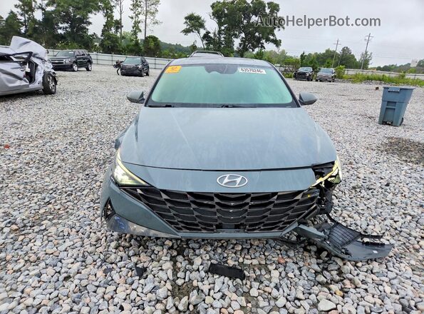 KMHLN4AJ9NU024239 2022 HYUNDAI ELANTRA Серый Вид спереди