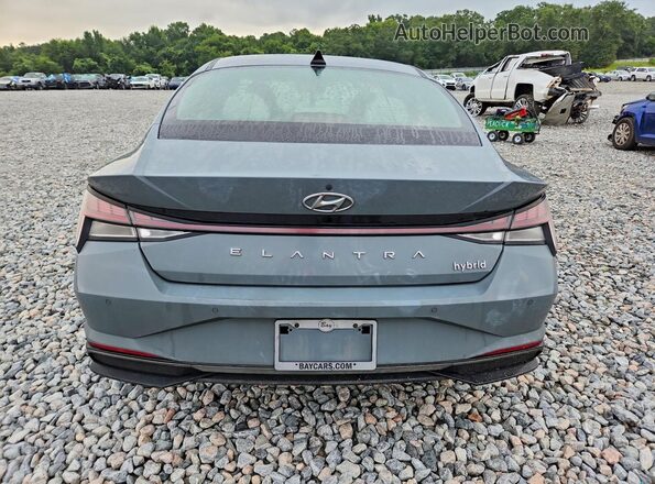 KMHLN4AJ9NU024239 2022 HYUNDAI ELANTRA Серый Вид сзади