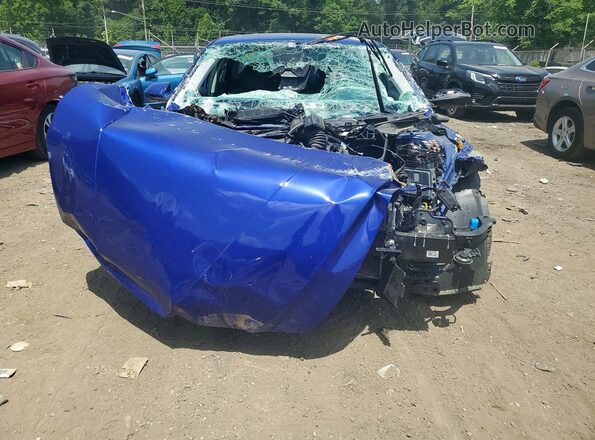 KMHLP4AG2PU534711 2023 HYUNDAI ELANTRA Blue Front view
