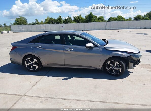 KMHLP4AG2PU584265 2023 HYUNDAI ELANTRA Gray უკანა სალონის ხედი