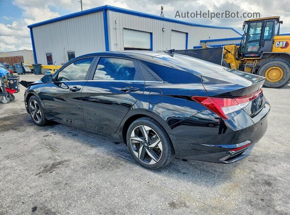 KMHLP4AG2PU620486 2023 HYUNDAI ELANTRA Black Trasero izquierdo