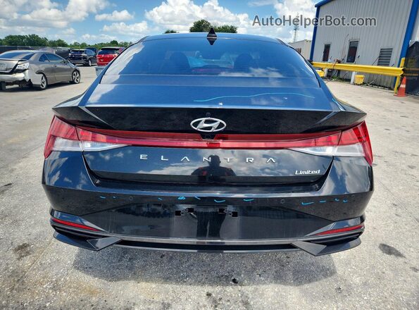KMHLP4AG2PU620486 2023 HYUNDAI ELANTRA Black Vista trasera