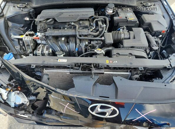 KMHLP4AG2PU620486 2023 HYUNDAI ELANTRA Black Vista interior trasera