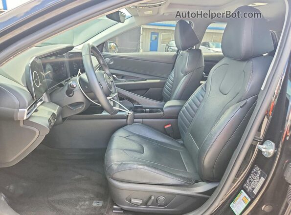 KMHLP4AG2PU620486 2023 HYUNDAI ELANTRA Black Vista interior delantera