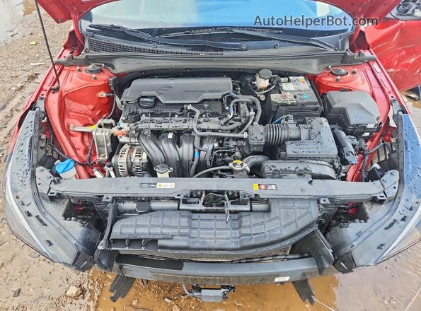 KMHLP4AG3MU154174 2021 HYUNDAI ELANTRA Red Սալոնի հետևի տեսք