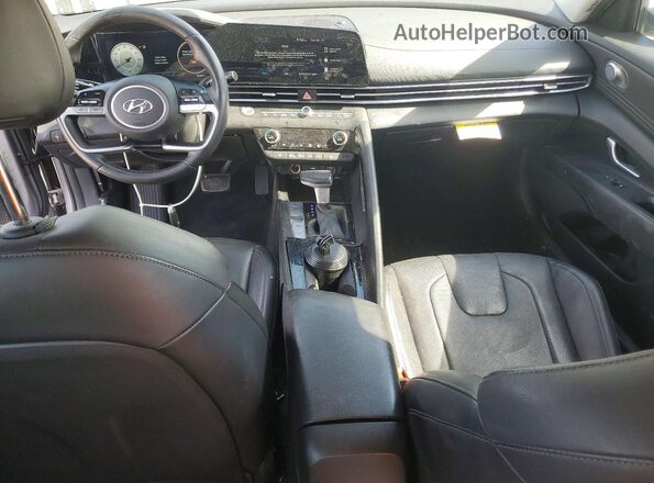 KMHLP4AG3PU514239 2023 HYUNDAI ELANTRA Gray Widok deski rozdzielczej
