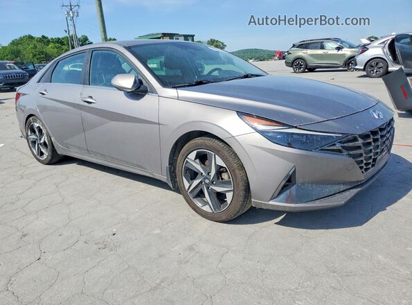 KMHLP4AG3PU514239 2023 HYUNDAI ELANTRA Gray Przód prawy