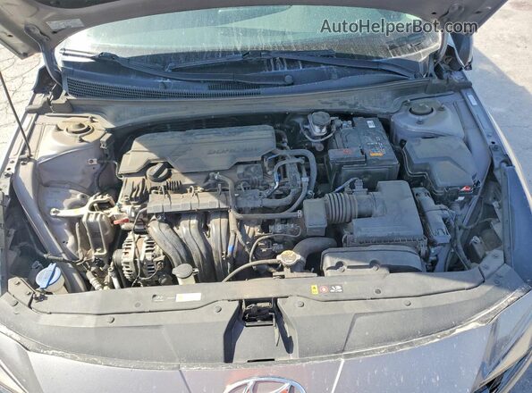 KMHLP4AG3PU514239 2023 HYUNDAI ELANTRA Gray Widok wnętrza z tyłu