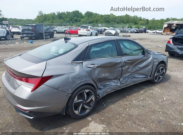 KMHLP4AG4NU333888 2022 HYUNDAI ELANTRA Gray Задня права чверть