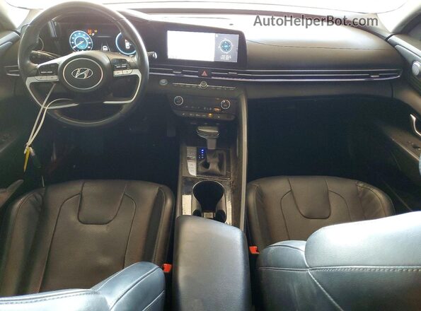 KMHLP4AG7NU246146 2022 HYUNDAI ELANTRA Gray Вид панелі приладів