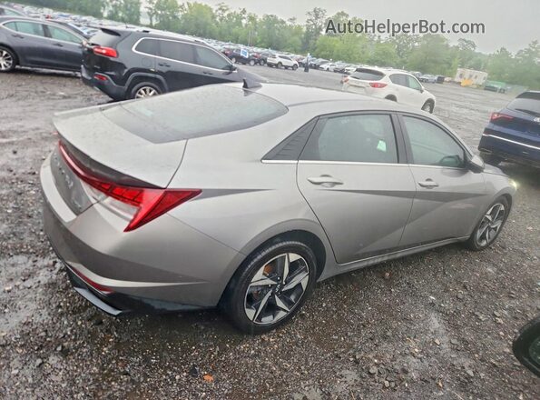 KMHLP4AG7PU384417 2023 HYUNDAI ELANTRA Серый Задняя правая четверть