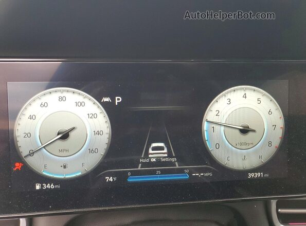 KMHLP4AG8PU589986 2023 HYUNDAI ELANTRA Black ხელსაწყოთა პანელის ხედი