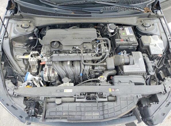 KMHLP4AG8PU589986 2023 HYUNDAI ELANTRA Black უკანა სალონის ხედი