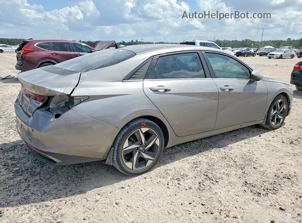 KMHLP4AGXMU198740 2021 HYUNDAI ELANTRA Silver Tył prawy