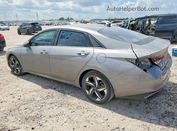 KMHLP4AGXMU198740 2021 HYUNDAI ELANTRA Silver Tył lewy