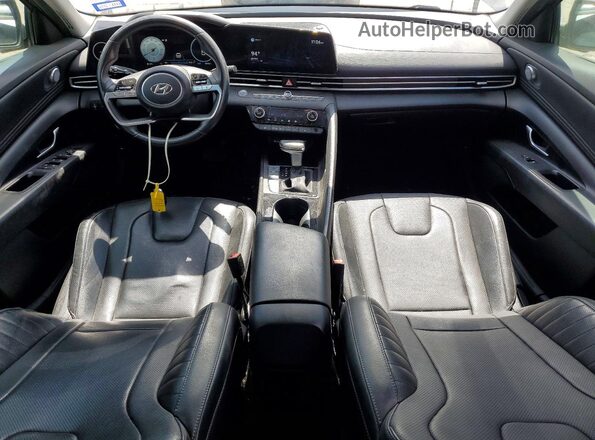 KMHLP4AGXMU198740 2021 HYUNDAI ELANTRA Silver Widok deski rozdzielczej