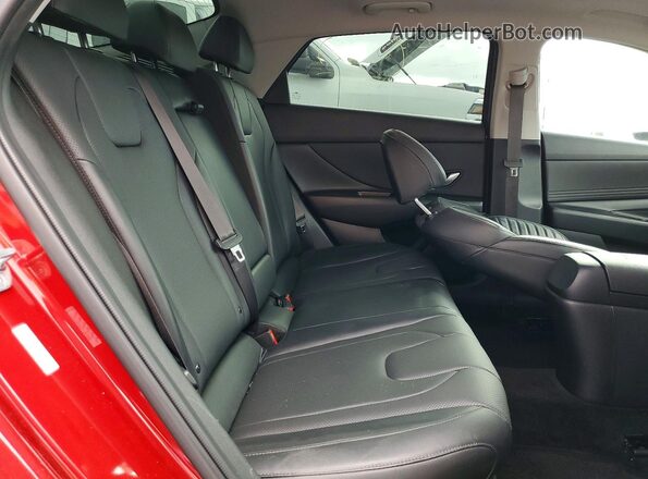 KMHLP4AGXPU593196 2023 HYUNDAI ELANTRA Бордовый Вид задних сидений