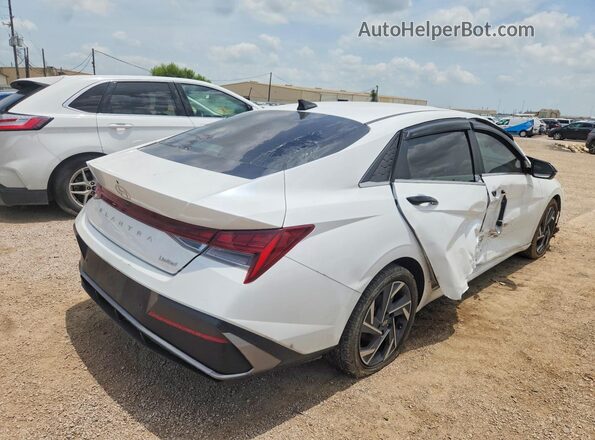 KMHLP4DG0RU682211 2024 HYUNDAI ELANTRA White Rear right