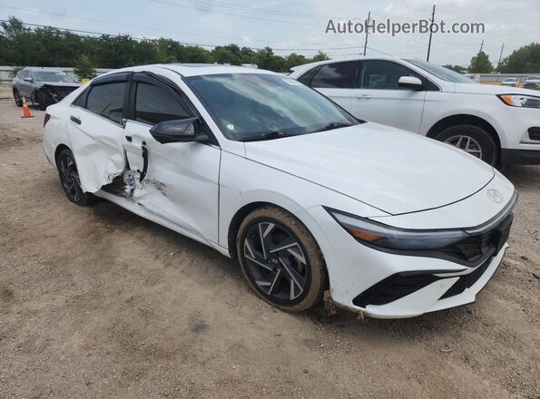 KMHLP4DG0RU682211 2024 HYUNDAI ELANTRA White 