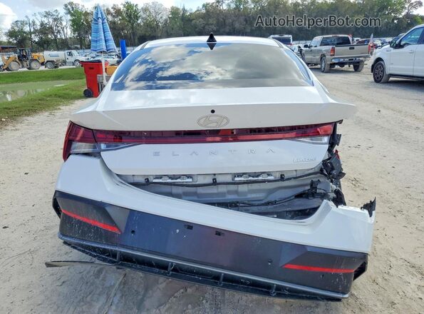 KMHLP4DG0RU705910 2024 HYUNDAI ELANTRA Белый Вид сзади