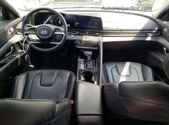 KMHLP4DG0RU779506 2024 HYUNDAI ELANTRA Gray წინა პანელის ხედი
