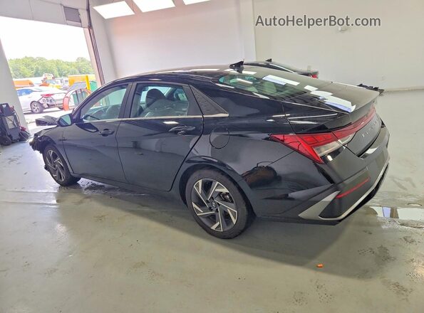 KMHLP4DG0SU056079 2025 HYUNDAI ELANTRA Black Trasero izquierdo