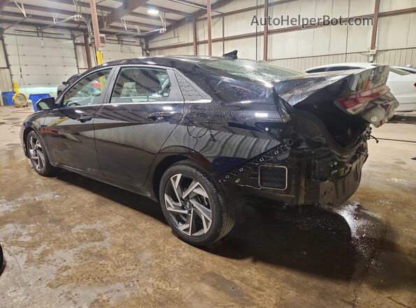 KMHLP4DG2RU739525 2024 HYUNDAI ELANTRA Black Հետևի ձախ