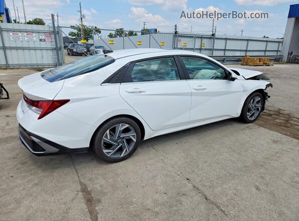 KMHLP4DG2RU741453 2024 HYUNDAI ELANTRA White უკანა მარჯვენა