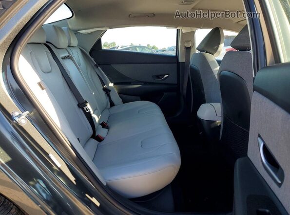 KMHLP4DG2SU910148 2025 HYUNDAI ELANTRA Серый Вид задней части салона