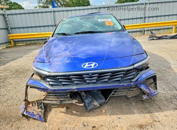 KMHLP4DG3RU635920 2024 HYUNDAI ELANTRA Синий Вид спереди