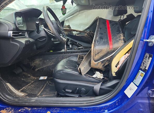 KMHLP4DG3RU635920 2024 HYUNDAI ELANTRA Синий Вид салона спереди