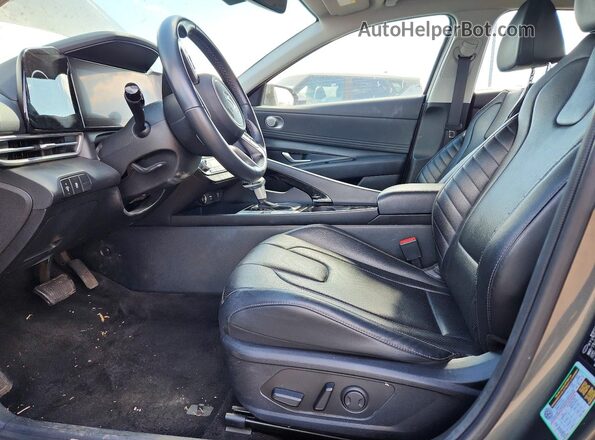 KMHLP4DG4RU769948 2024 HYUNDAI ELANTRA Gray Вид салону спереду