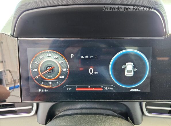 KMHLP4DG4RU837469 2024 HYUNDAI ELANTRA Black Vista del cuadro de instrumentos