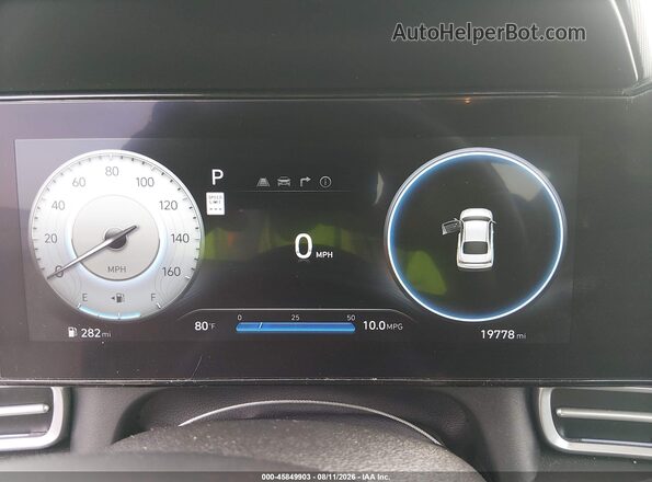 KMHLP4DG4SU015289 2025 HYUNDAI ELANTRA Черный Вид задних сидений