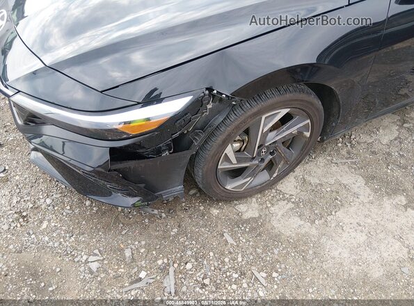 KMHLP4DG4SU015289 2025 HYUNDAI ELANTRA Черный Вид спереди