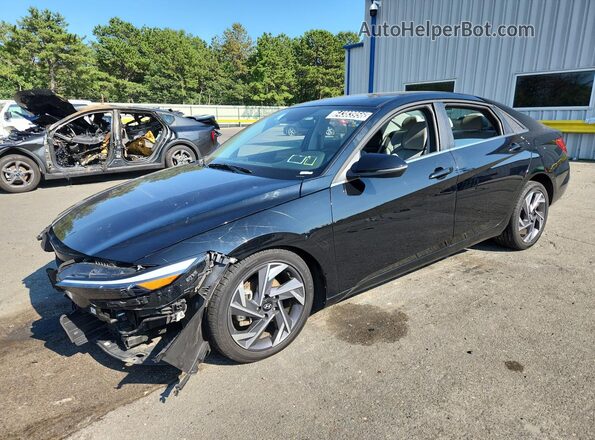 KMHLP4DG4SU956502 2025 HYUNDAI ELANTRA Черный Панорамный вид салона 360°