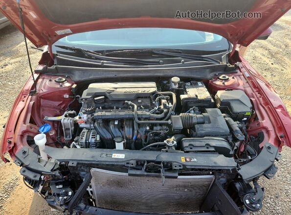 KMHLP4DG6RU686506 2024 HYUNDAI ELANTRA Maroon Widok wnętrza z tyłu