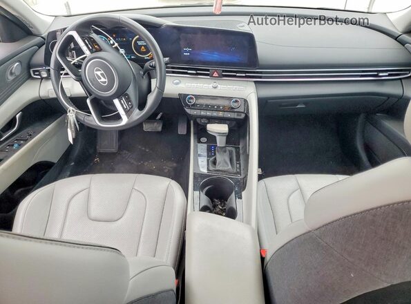 KMHLP4DG6RU792857 2024 HYUNDAI ELANTRA White Вид панелі приладів