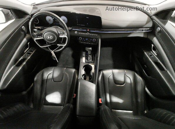 KMHLP4DG7RU837384 2024 HYUNDAI ELANTRA Gray Вид панелі приладів