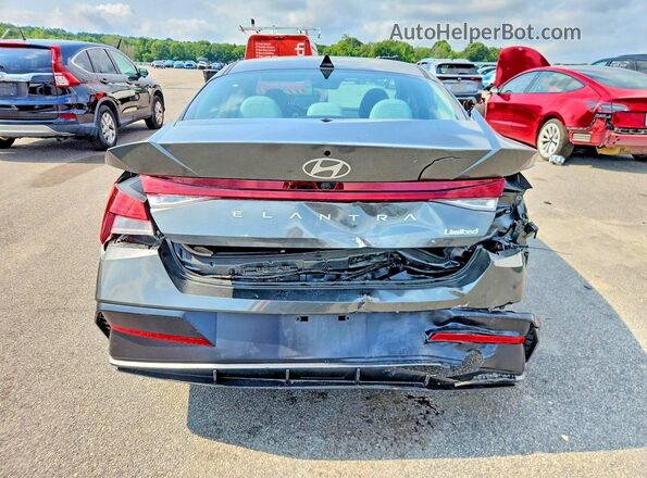 KMHLP4DG7SU983791 2025 HYUNDAI ELANTRA Gray წინა სალონის ხედი