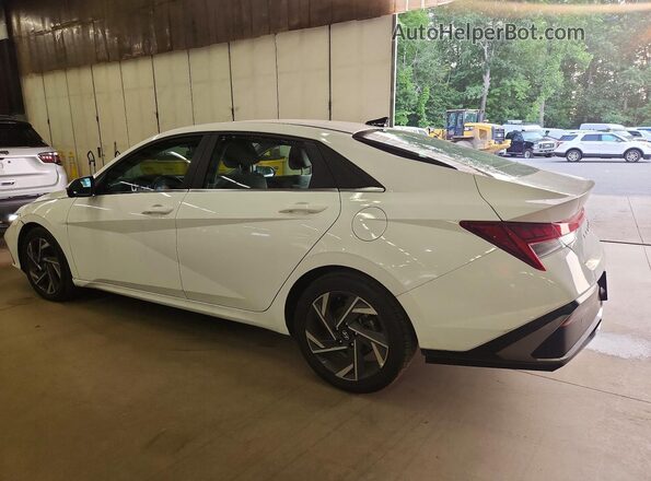 KMHLP4DGXRU730250 2024 HYUNDAI ELANTRA White Задня ліва чверть