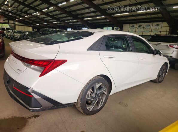 KMHLP4DGXRU730250 2024 HYUNDAI ELANTRA White Задня права чверть