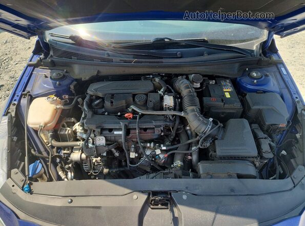 KMHLR4AF0PU569197 2023 HYUNDAI ELANTRA Blue Вид задньої частини салону
