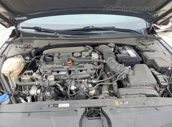KMHLR4AF2PU514377 2023 HYUNDAI ELANTRA Black უკანა სალონის ხედი
